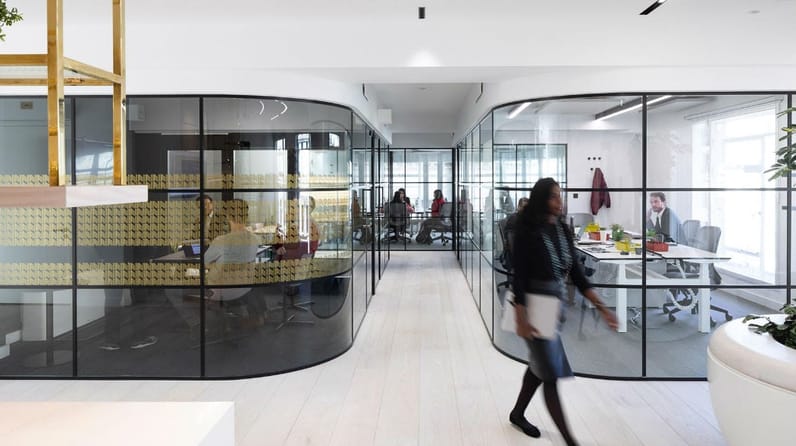 1 Heddon Street's bright, airy private office spaces