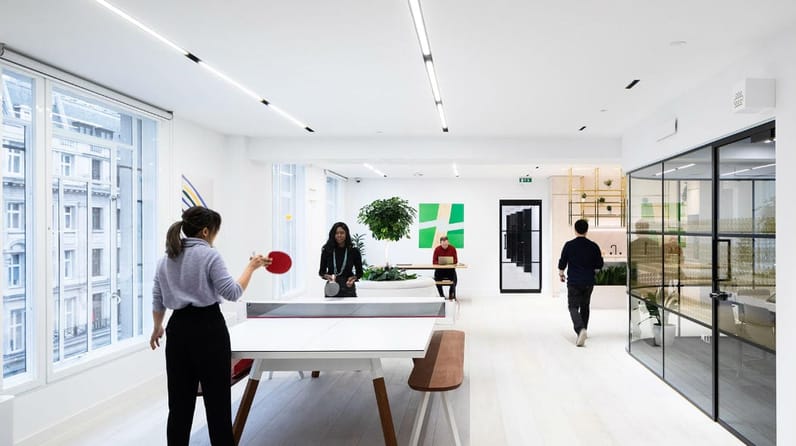 1 Heddon Street's bright, airy private office spaces