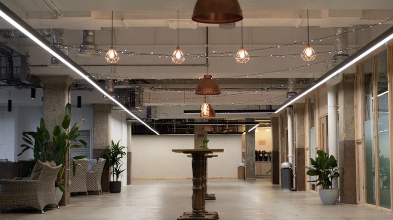 Sustainable Workspaces breakout space