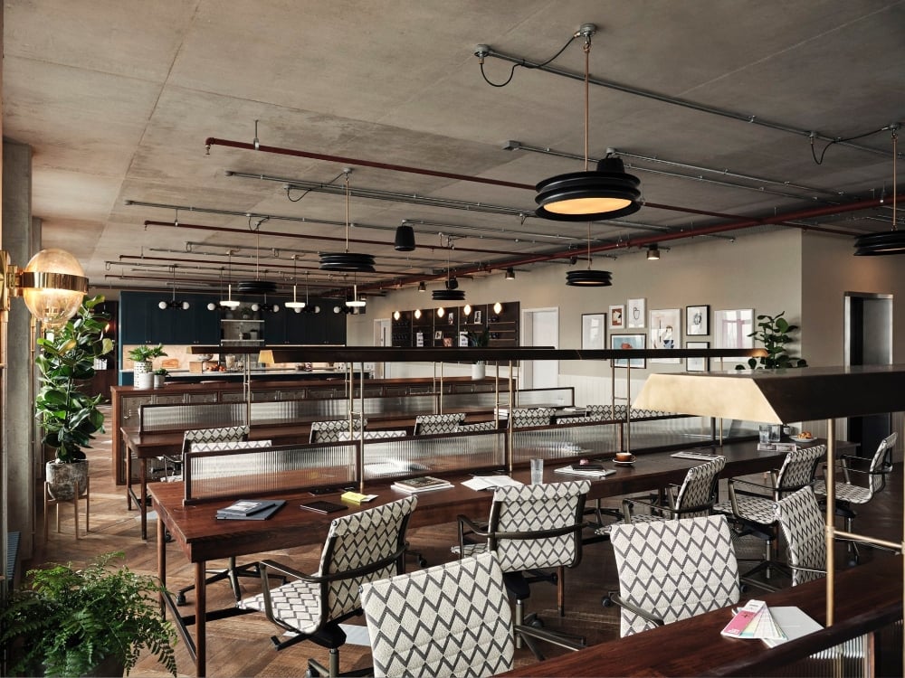 Working From Southwark's desk space and pantry